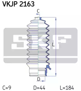 Фото VKJP2163 Комплект пыльника SKF {forloop.counter}}